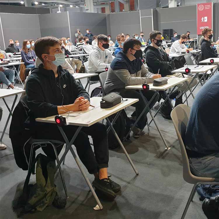 Casques sans fil Silentsystem pour l'enseignement en classe