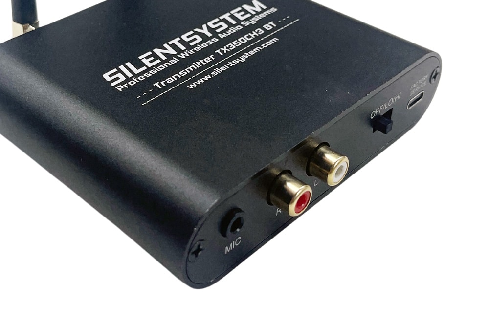 trasmettitore-tx350-ingressi Émetteur Silentsystem TX-350, entrées arrière