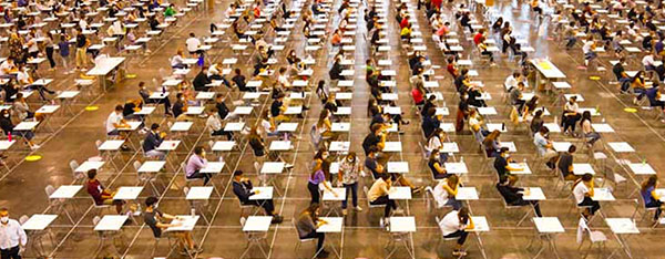 Hoofdtelefoons voor scholen en taalexamens