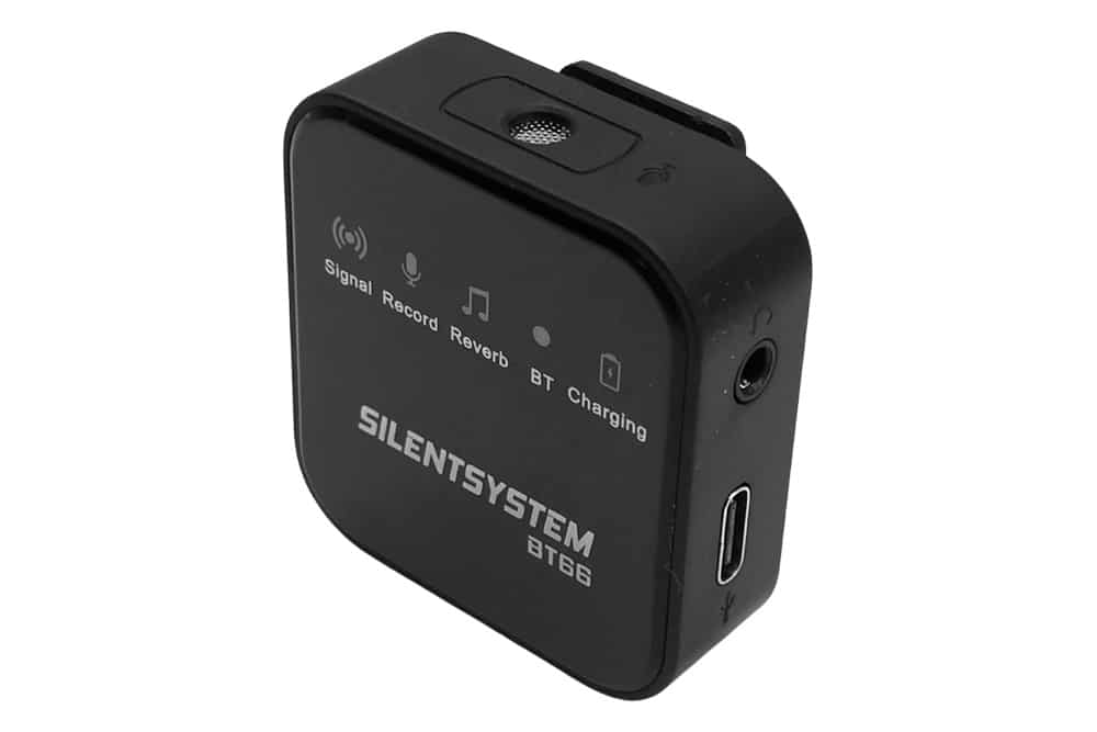 Silentsystem BT66 draadloze microfoon met knoppen en indicatielampjes