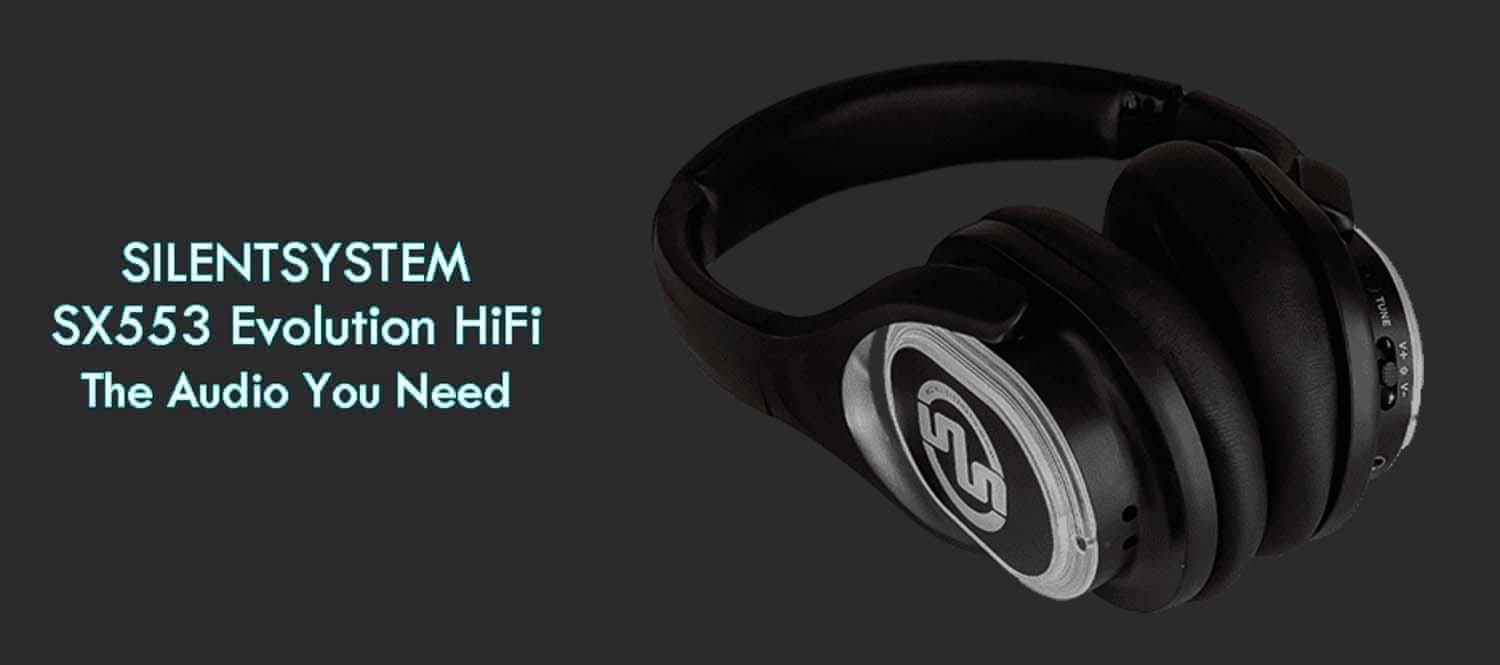 Cuffie SX553 Evolution SX553 Evolution HiFi hoofdtelefoons met 5 kanalen