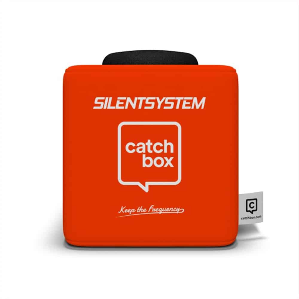 Silentsystem Catchbox-microfoon voor publieksparticipatie